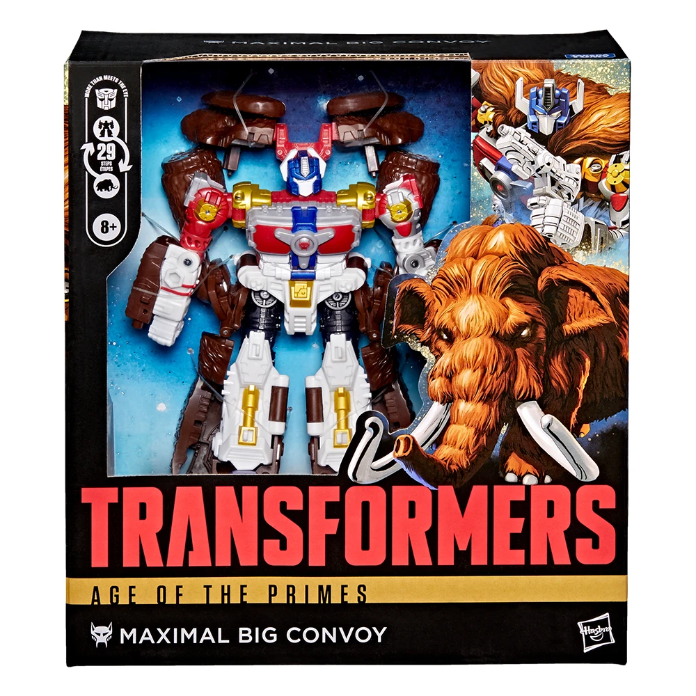 Hasbro – transformateurs originaux, âge des primes, classe de leader, grand convoi maximal, modèle d'action à collectionner, jouets, Robot cadeau, en Stock