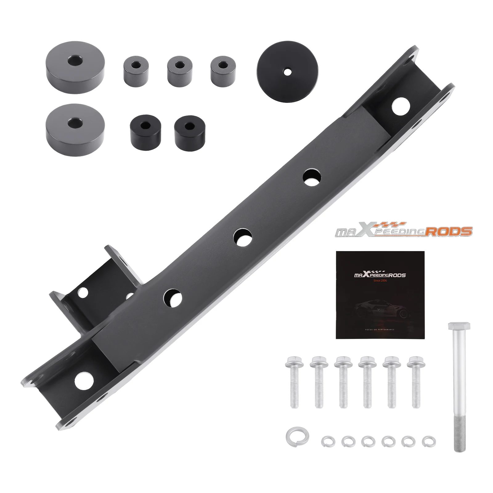 Lowering 25mm Front Diff Drop Kit for Toyota Landcruiser Powder-coated