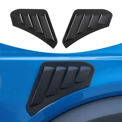 Car Side Fender Trim Hood Vents Cover Hood Side Wheel copertura per sopracciglia per Ford Bronco 2021 2022 2023 +