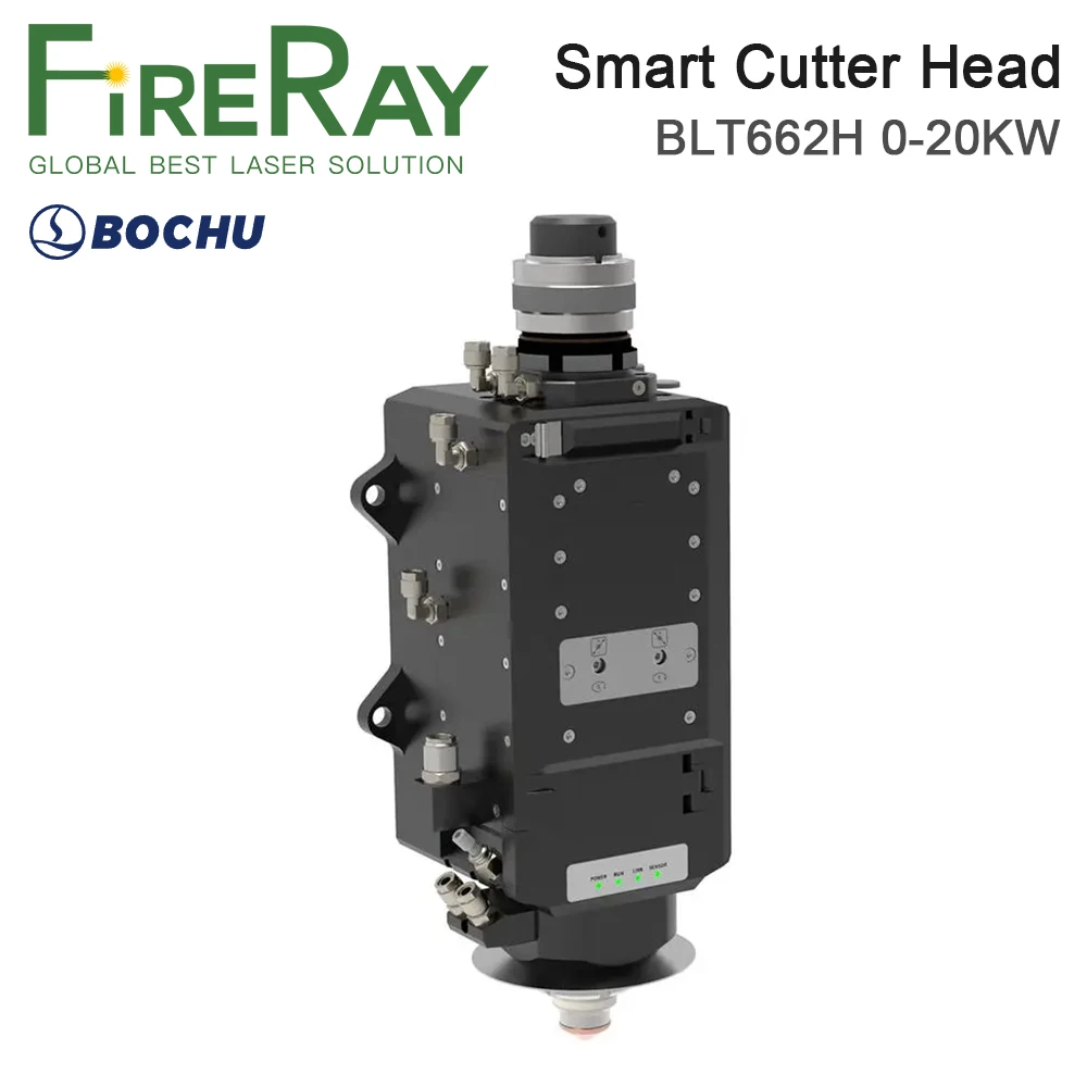 FireRay BOCHU رأس القطع الذكي ، BLT662H ، 0-20KW ، QBH ، QD ، Q + إضافة واجهة لآلة القطع بليزر الألياف