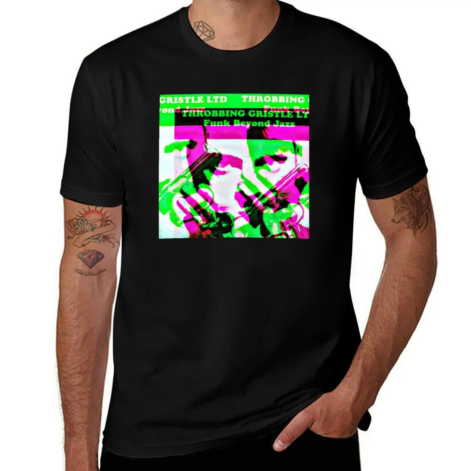 Throbbing Gristle T-Shirt Minimalist Casual Short Sleeve Top
