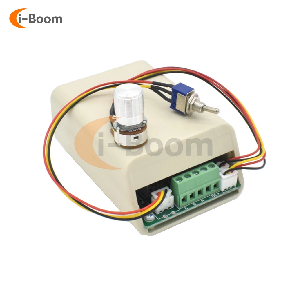 DC5-36V 15A Three-phase DC Brushless Motor Hard Disk Model Airplane Drive Motor Controller 0-100 Adjustable