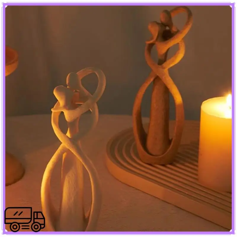 

High Quality Couple Sculptures For Home Decor, Hugging Couple Figurines,Modern Couple Sculpture,Modern Romantic Sculptures For R