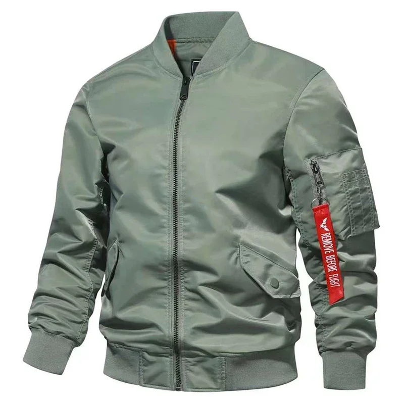 Primavera outono masculino leve camuflagem jaqueta bomber blusão softshell jaquetas do time do colégio masculino golfe moda casacos esportivos