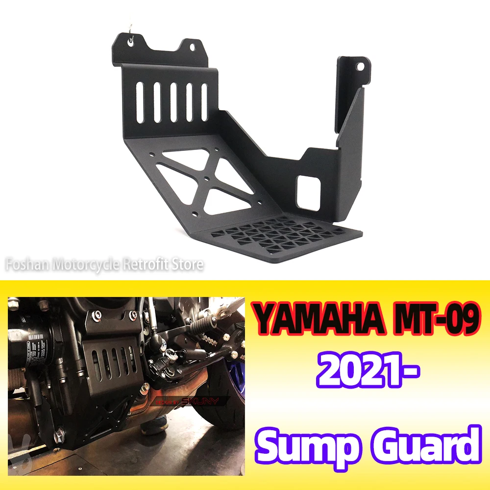 

For Yamaha MT09 2021 2022 2023 Motorcycle Installation Accessories mt 09 Engine Sump Guard Parts