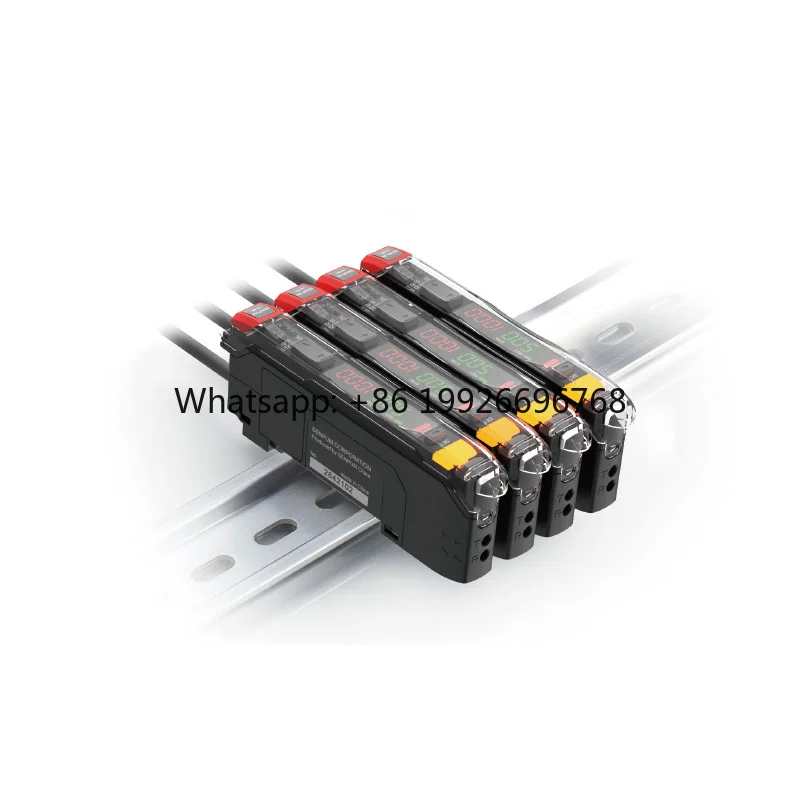 Senpum Optical Fibre Sensor Cable Type Detection Array Fiber Optic Head Amplifier Sensor For Keyence