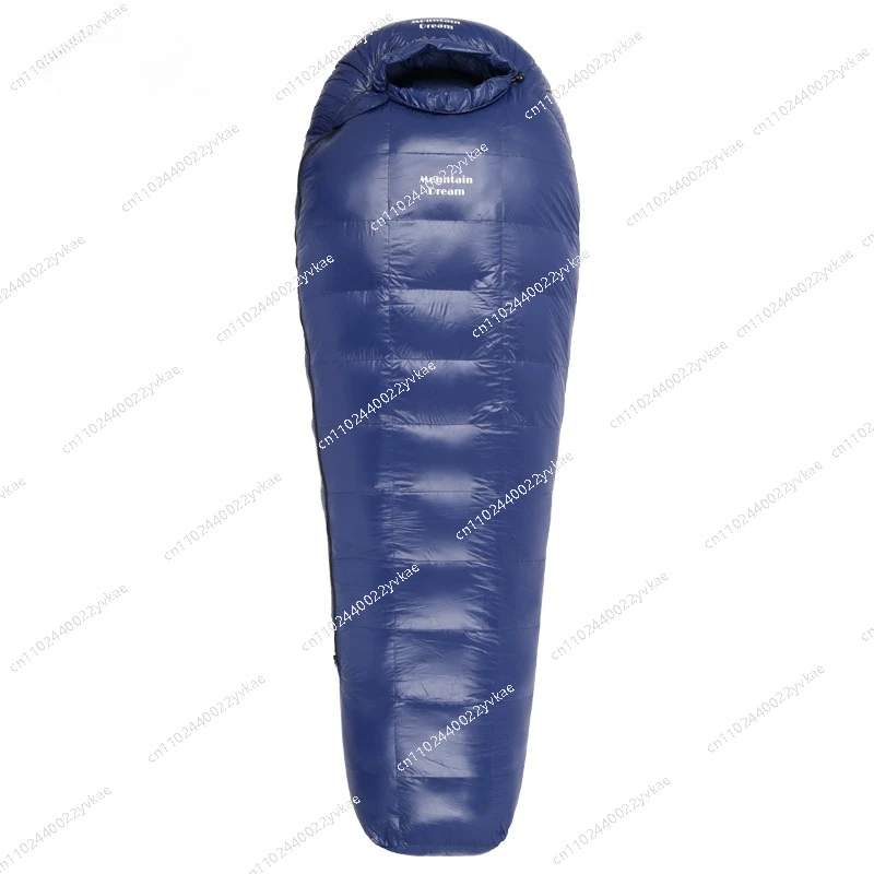 

winter autumn ultralight mummy ultralight down sleeping bag outdoor travel camping nylon white duck down sleeping