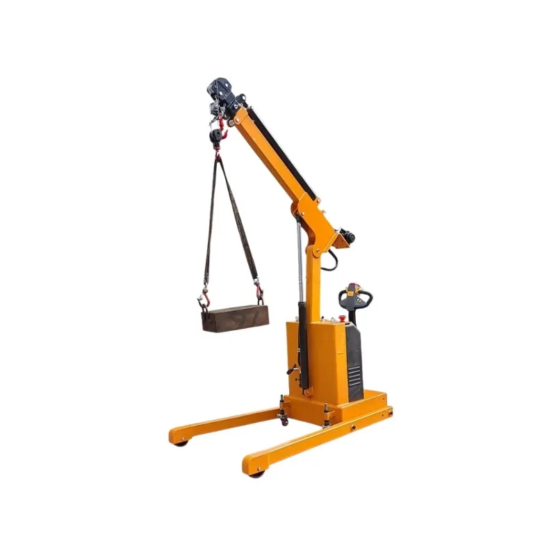 

Best-selling Make Lifting Easier Mobile Portable Floor Electric Crane Electric Mobile Mini Crane Lifting Rotary Portable Crane F
