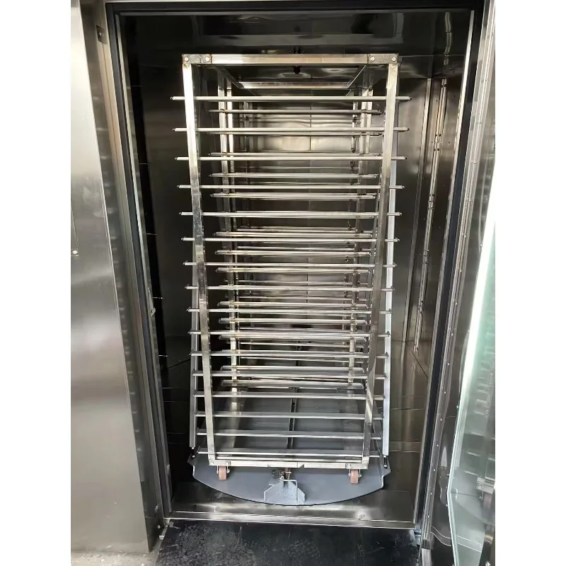 Italian 32-Tray Commercial Dehydration Oven New Diesel Rotary Italian Burner Computer Control for Bakery Bread Meat Fruit Nuts