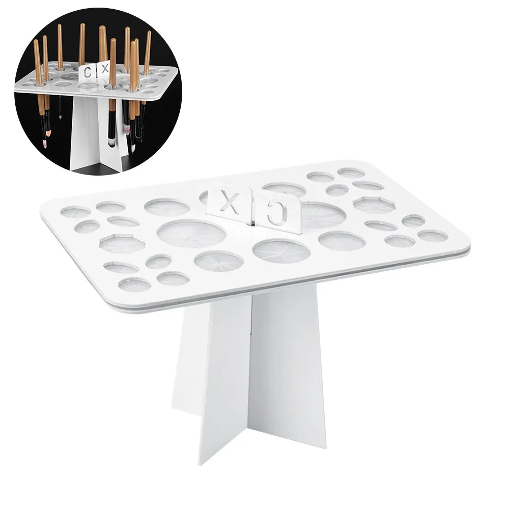 

Make up Brush Drying Stand Rack Makeup Holder Brushes Organizer Storage