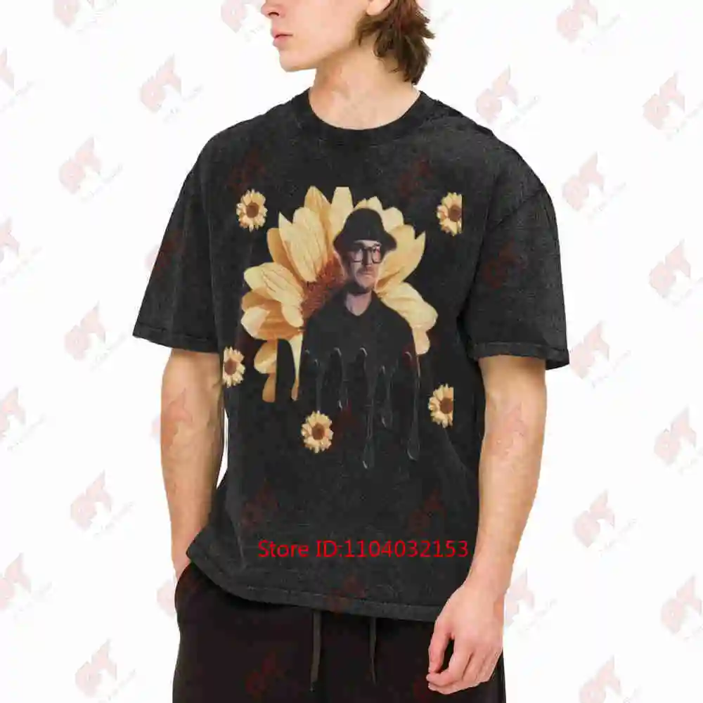 Zak Bagans Sunflower Vintage Washed Tee Pure Cotton T-Shirt