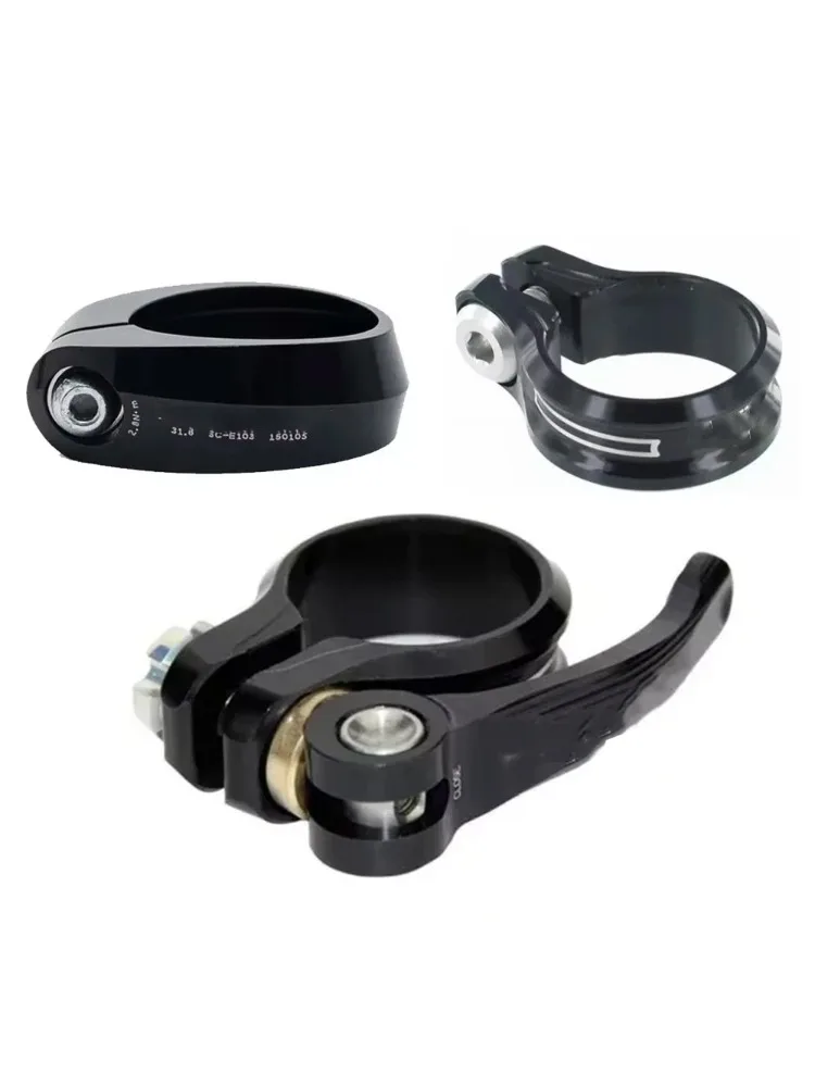 AliExpress Quick Release Locking Dropper Seatpost Clamp 31.8-34.9-36.4mm Compatible Bicycle Mountain Bike Seatpost Dropper Post Clamp