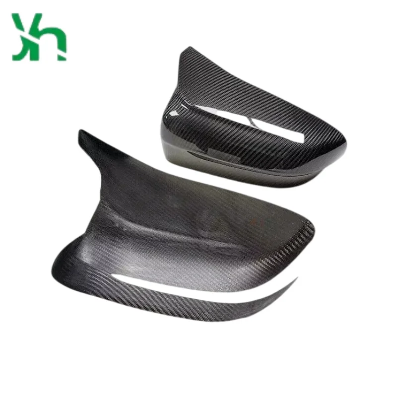 สติกเกอร์ครอบกระจกมองข้างคาร์บอนไฟเบอร์แท้ ดีไซน์สปอร์ต สำหรับ BMW ผลิตในจีน สำหรับรถยนต์พวงมาลัยขวา