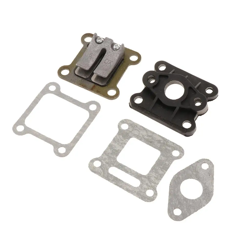 

Reed Valve Inlet Manifold Intake Pipe Gasket Fit 47 49cc Mini Moto ATV QUAD Dirt