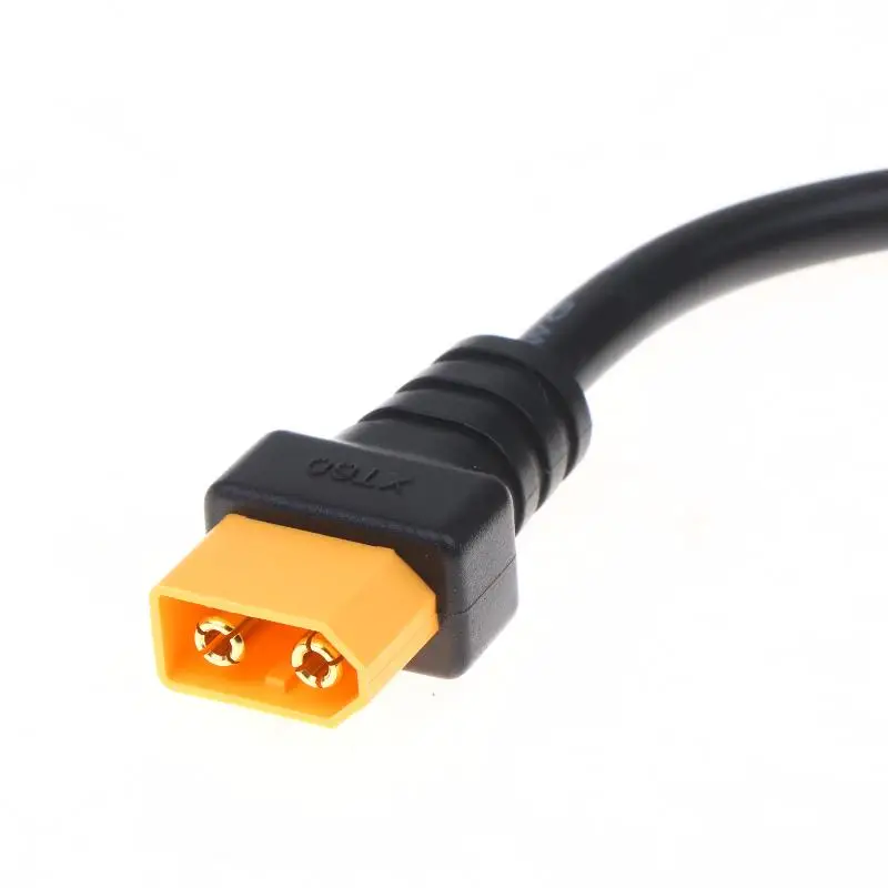 Length 15cm XT60 To 8mm Adapter Cable 16AWG XT60 To DC8020 Connectors Cable For Efficient Solar Charging And Power Transfer