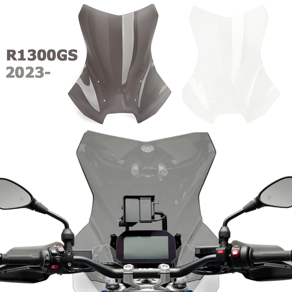 

Motorcycle Accessories For BMW R1300GS R 1300 GS R1300 GS r1300gs 2023 2024 Adjustable Wind Screen Windshield 2 Color