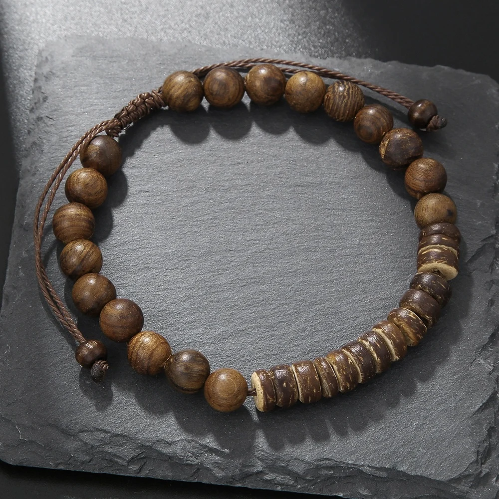 Böhmischer Retro Handgefertigter Perlen-Totenkopf-Armband für Männer, Modeschmuck, Trendige Party-Accessoires für Frauen, Geschenke – Detail 5