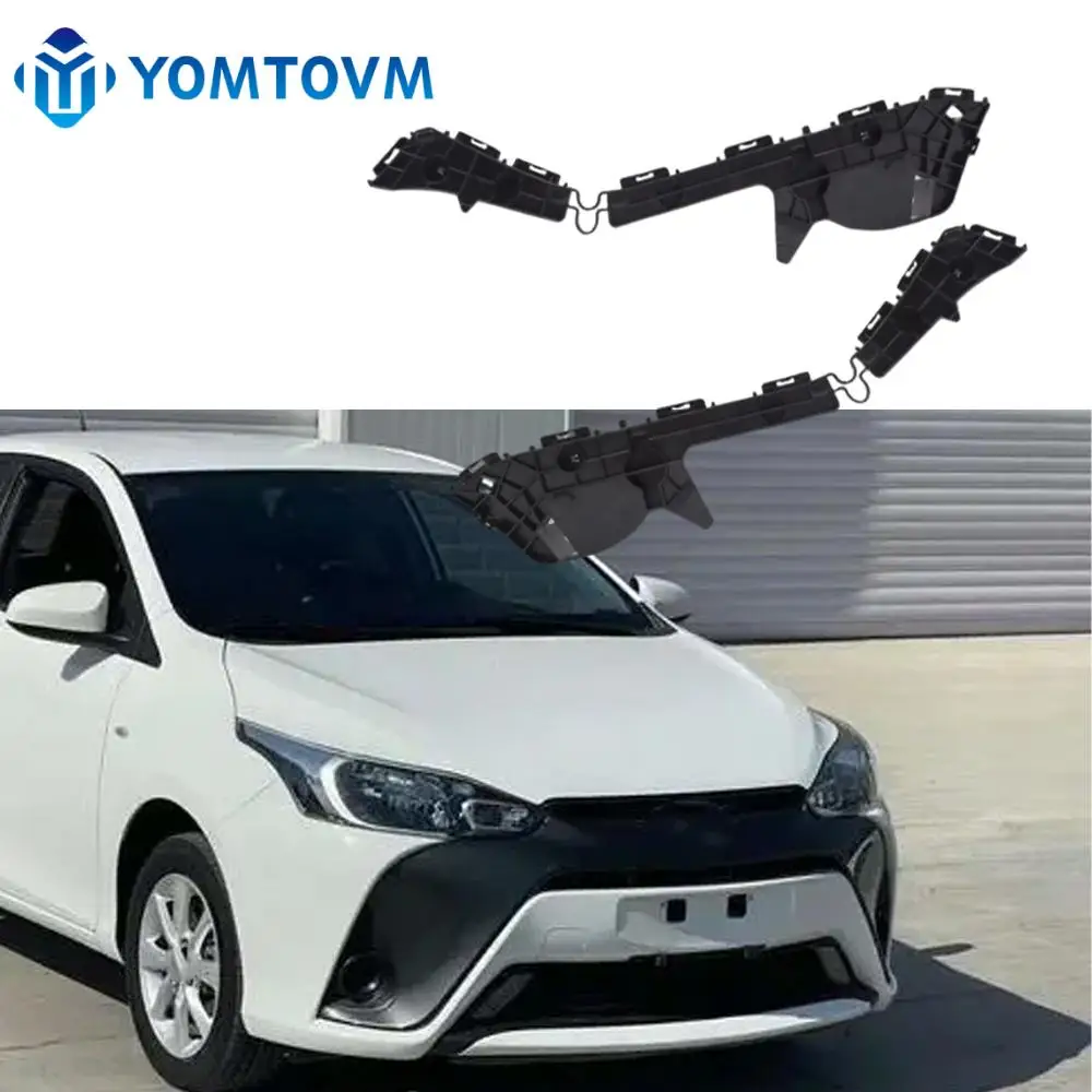 Soporte espaciador de retenedor de parachoques trasero izquierdo derecho de coche 525760 D330 525750 D340 para Toyota Yaris sedán activo 2017 2018 2019