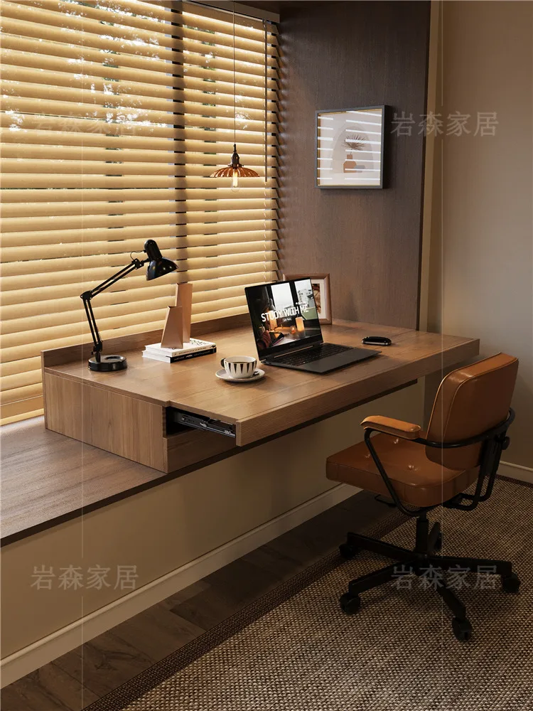 

эркер из цельного дерева, подъемный рабочий стол, оконный порог для спальни, компьютерный стол на заказ с выдвижными ящиками для хранения офисного стола