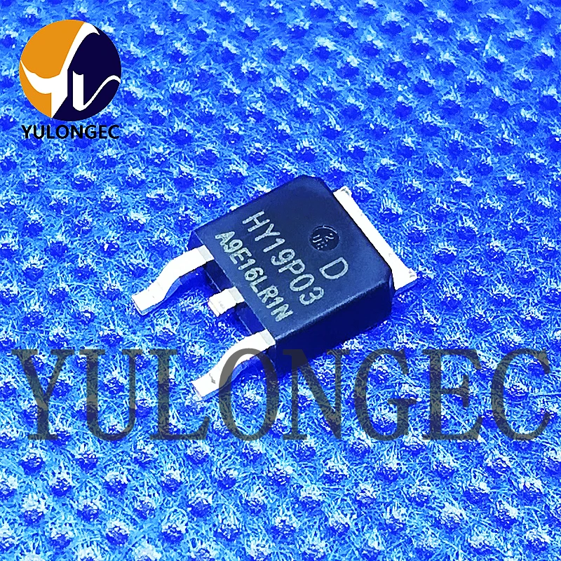 10PCS HY19P03D P-Channel Enhancement Mode MOSFET -30/-90A 4.8mOhms TO-252 Original