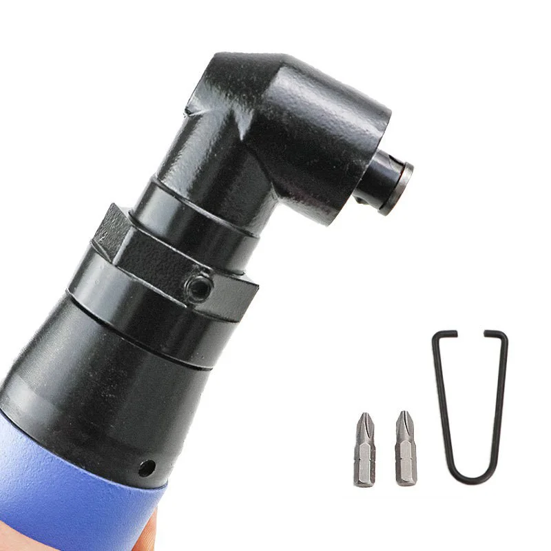 SUBAO 8HBL 90-Degree Pneumatic Screwdriver, Right-Angle Pneumatic Screwdriver, Angled Pneumatic Tool