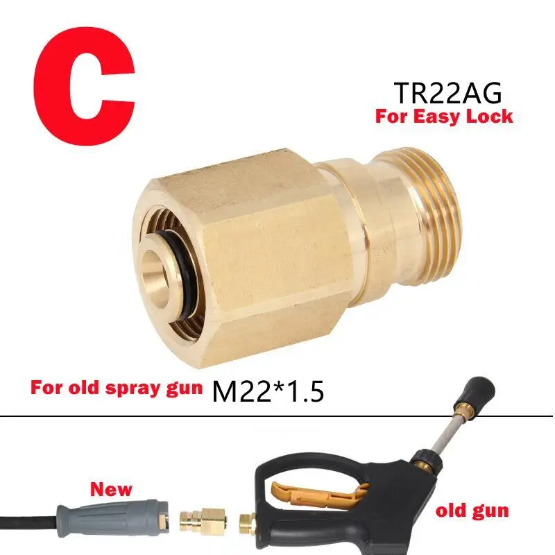 Adapter für Kärcher HDS HD Profi wie TR22 Easy!Lock Easy!Force auf