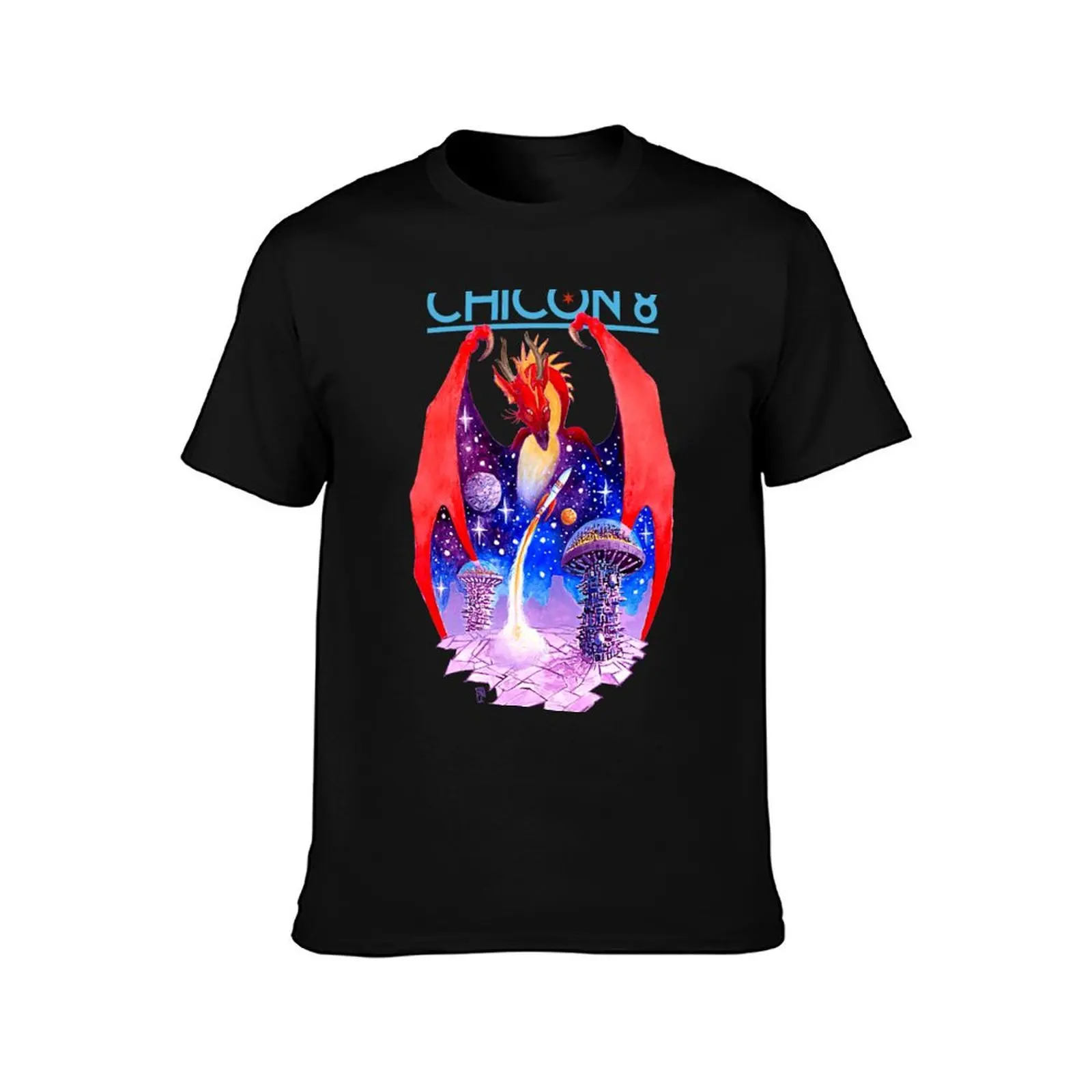 Chicon 8: Science Fiction and Fantasy T-Shirt Dry Fit Athletic Short Sleeve Shirt T-Shirt