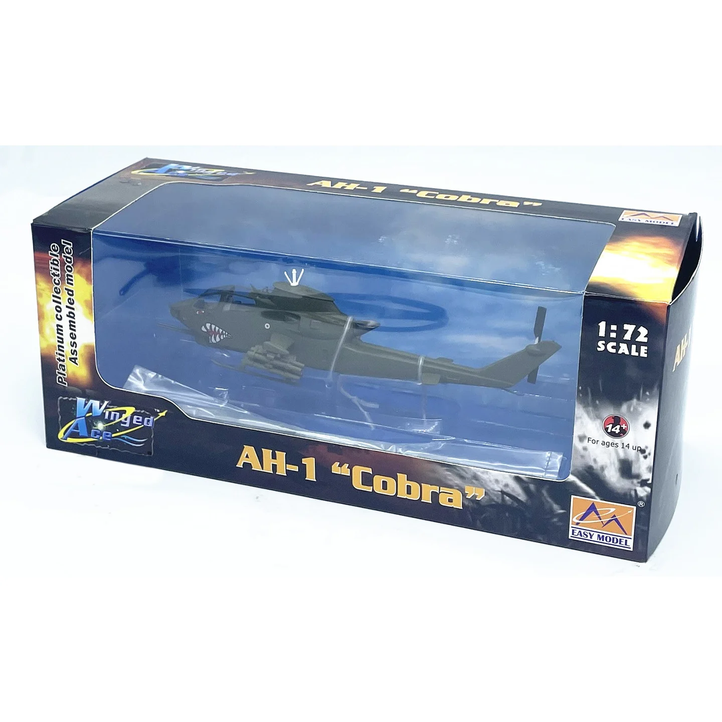 Spot 37098 1:72 US AH-1F armed helicopter model static finished model (out of print)