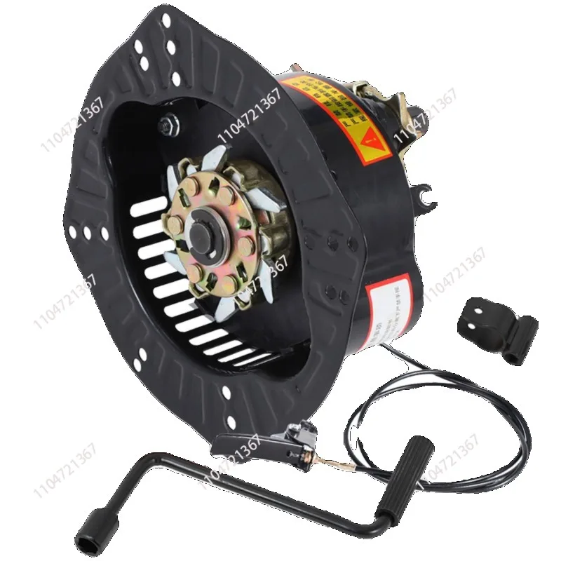 178FS 186FS Engine Starter, 1800RPM Pull-Free Reverse Starter for Trenching & Potter Machine
