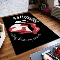 Rolling Stones Pop Rock Band Door Mat Entrance Non-slip Washable Kitchen Carpet Living Room Hallway Rug Bathroom Decoration