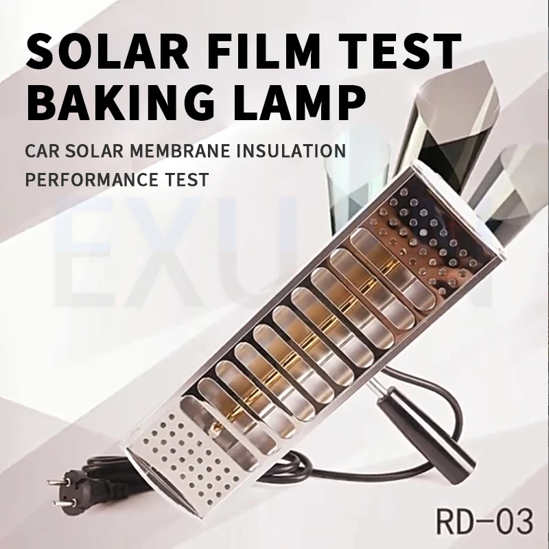 1000W Solar Film Tester Insulation Film Detector Explosion Proof Membrane Tester Building Membranes Solar Film Test Backing Lamp