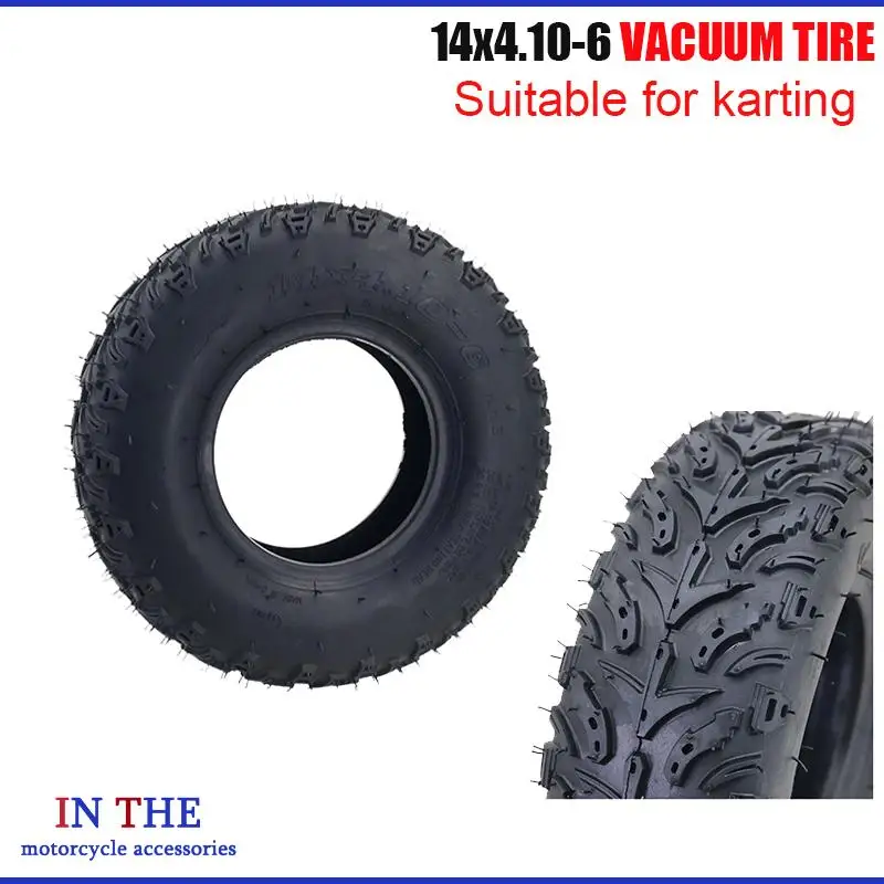 ATV Tire 145/70-6 14X5.00-6 13X5.00-6 four wheel vehcile Fit for 50cc 70cc 110cc Small ATV Front Or Rear Wheels