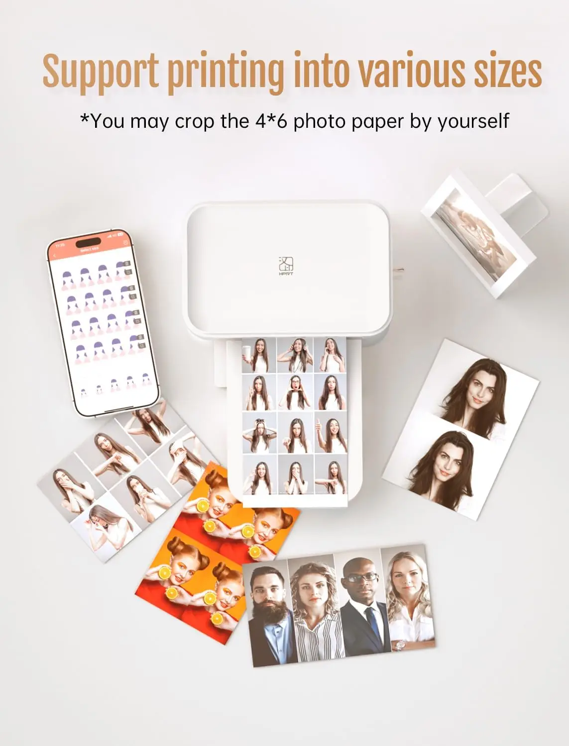 Mini 300 DPI Wireless Instant Photo Printer 6