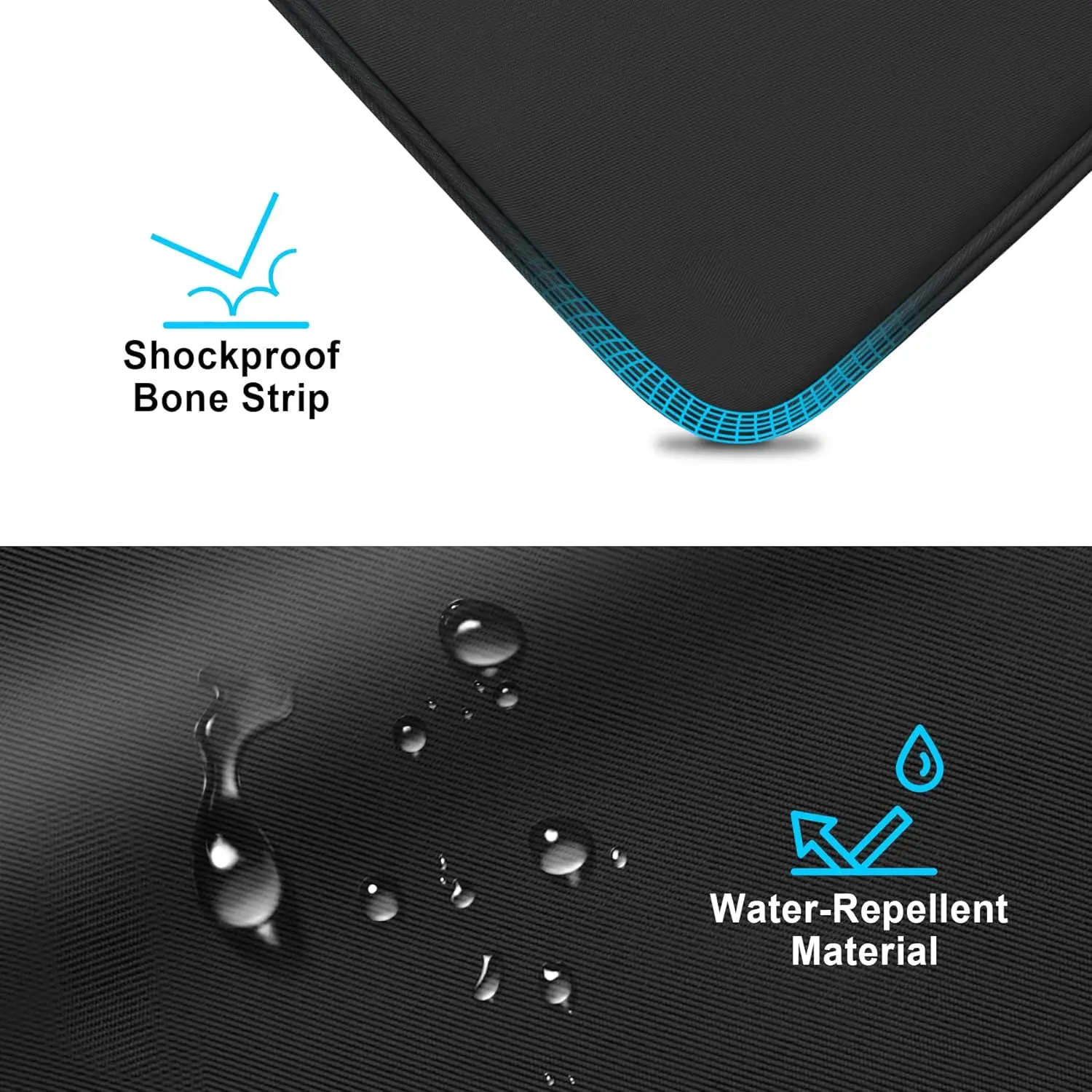 9-13 Inch Tablet Sleeve Case Fits iPad Air 10.9 inch iPad Pro 11 M22022 iPad 10th 10.9  Protective HandBag Case with Pocket