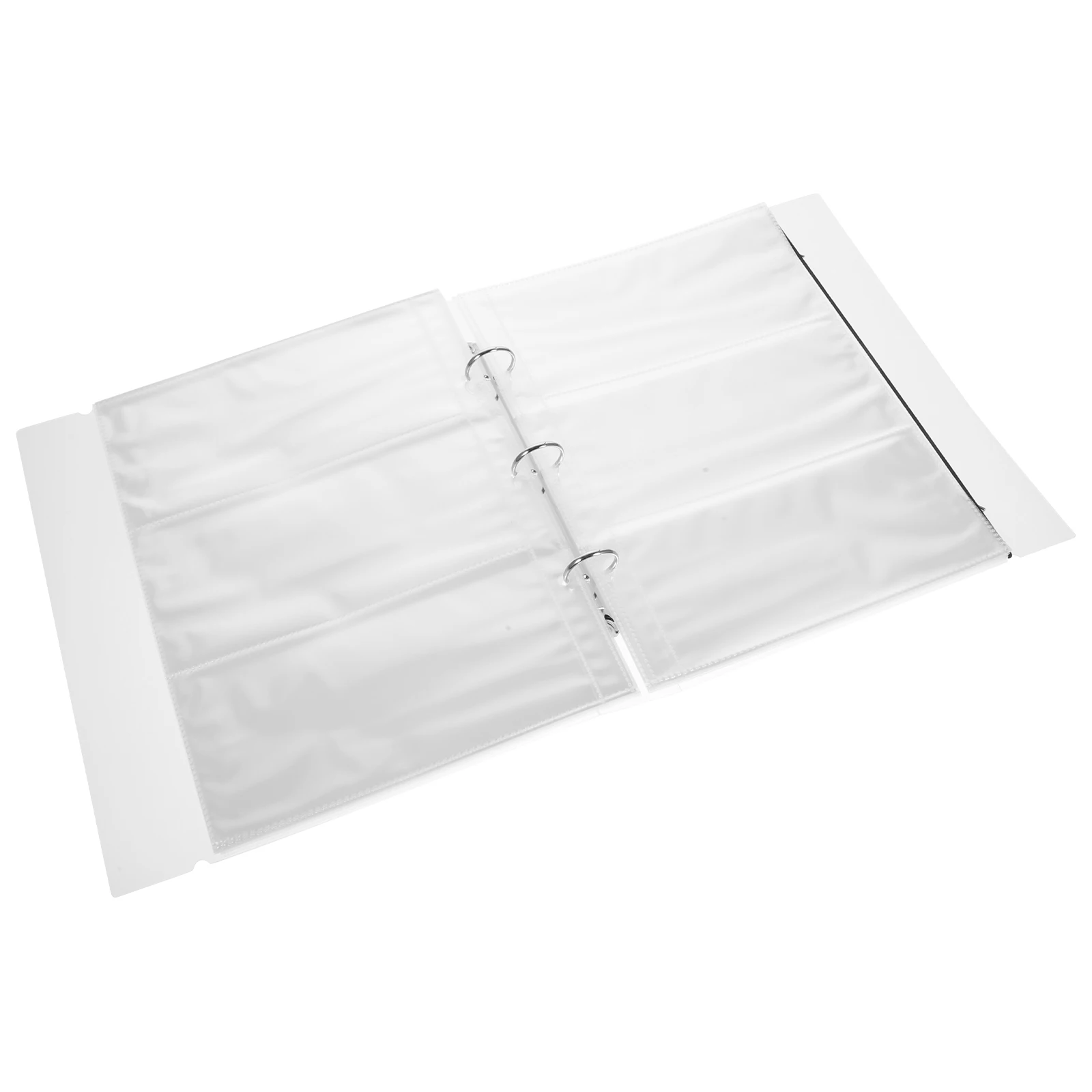 منظم تخزين التذاكر لألبوم الصور البلاستيكية، حافظة أوراق شجر فضفاضة للصور، إيصالات التذاكر، حامل مجموعة ذاكرة الزفاف والسفر #1