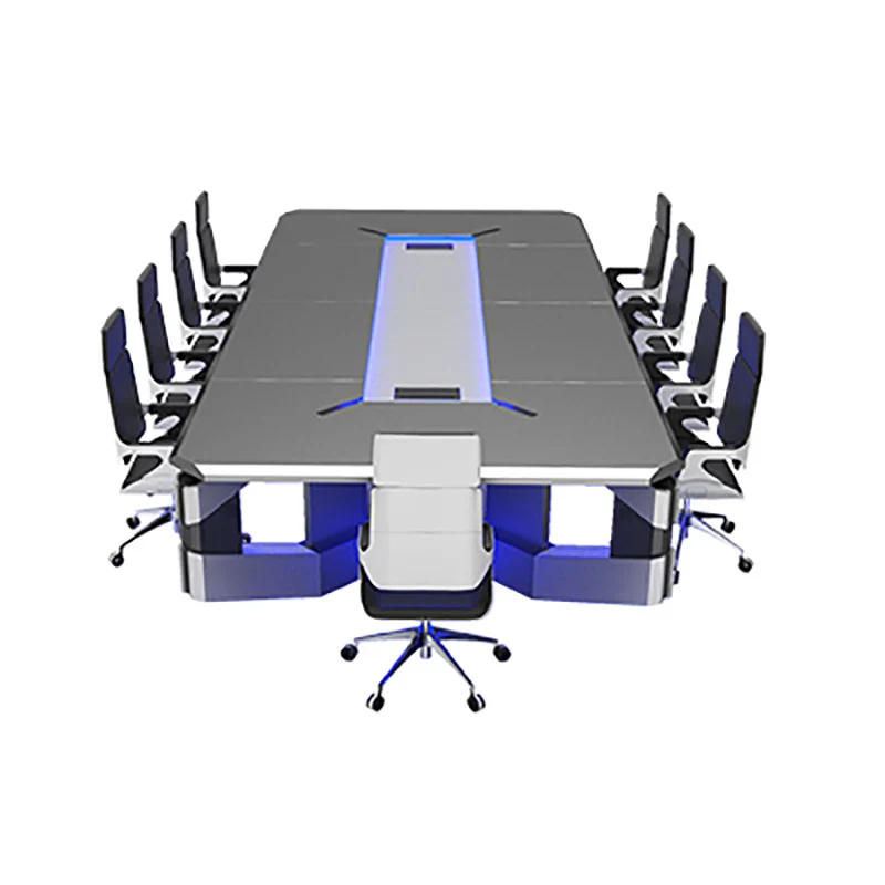 

Ergonomic Table Security Center Console Industrial Control Room Furniture Command Meeting Table