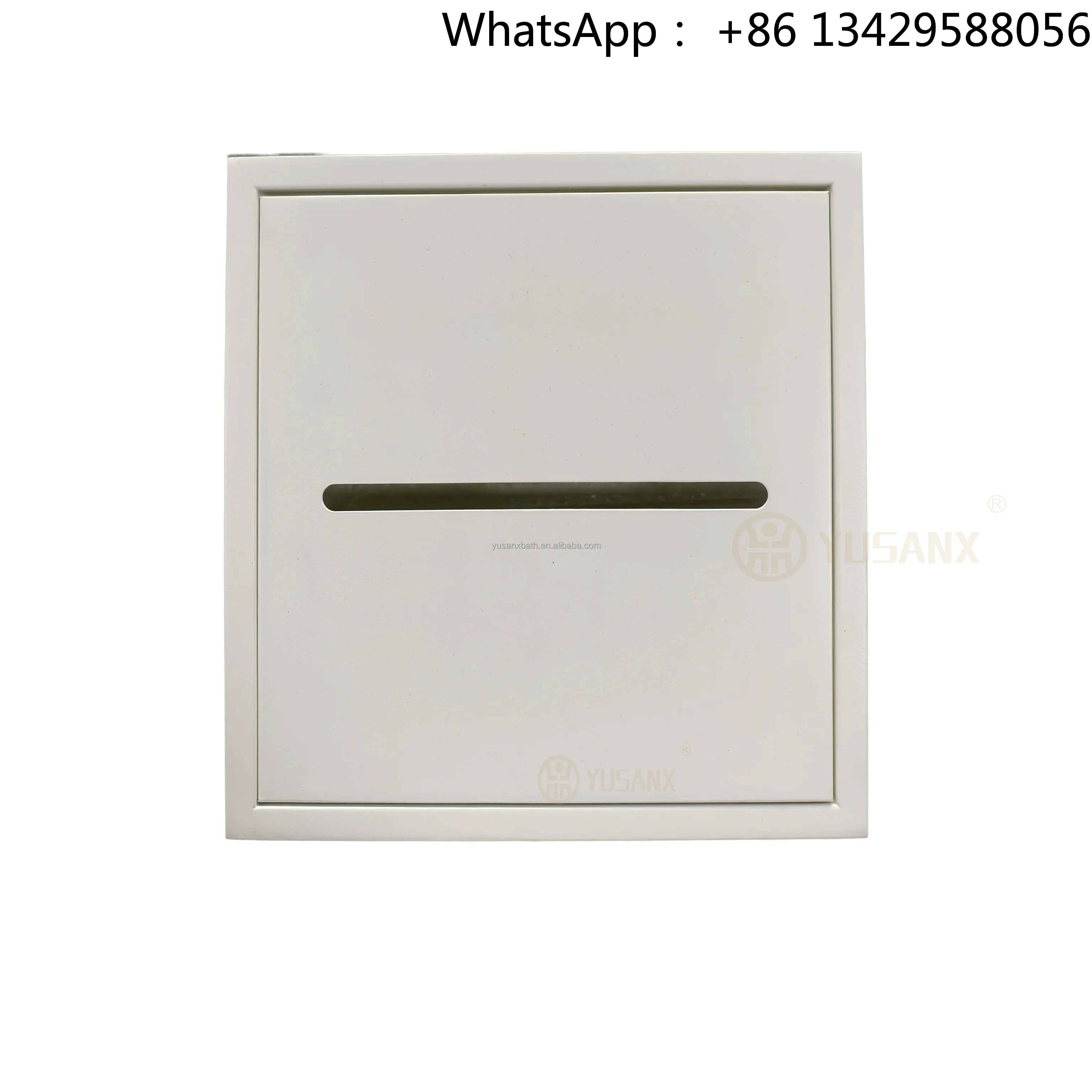 Modern 304 Stainless Steel Recessed Wall Mounted  Tissue Box Toilet Paper Paper Towel Niche Shower Niche Bathroom