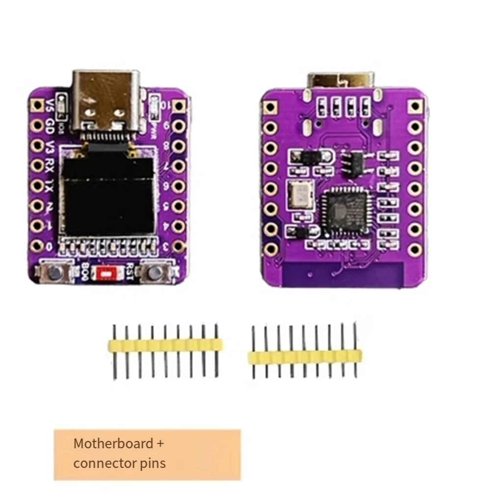 Para ESP32-C3 0,42in para placa de desenvolvimento oled suporte wifi bluetooth-compatível para peças de instrumento de placa de desenvolvimento oled