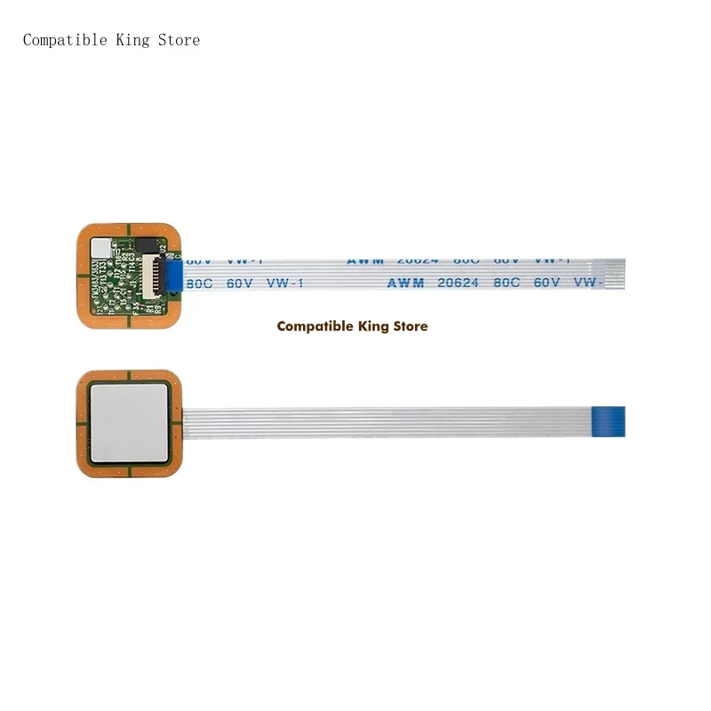 New FM3483/3633 Fingerprint Reader For Probook 440 450 640 650 G7 G8 Elitebook 830 840 850 G7 G8 Fingerprint Recognizer Silver