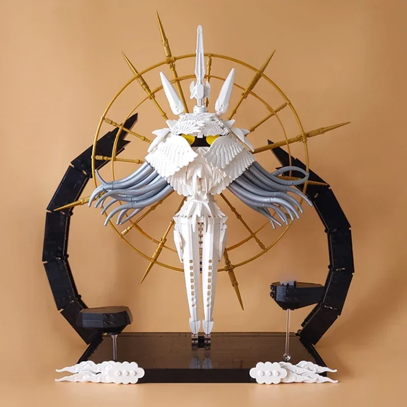 Popular Game Angel Model Moc Building Bricks Hollow Knight Technology Modular Blocks Gifts Christmas Toys DIY Sets Assembly