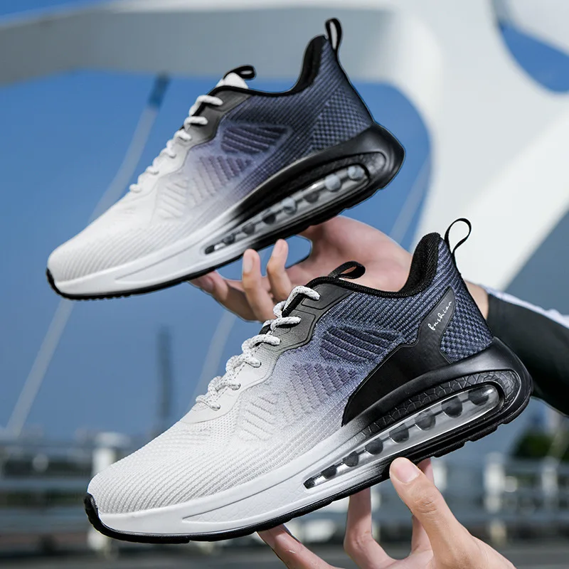 ONEMIX 2025 احذية الجري الرجالية وسادة هوائية الرياضة في الهواء الطلق الركض حجم كبير 39-48 أحذية مريحة للتنفس #5