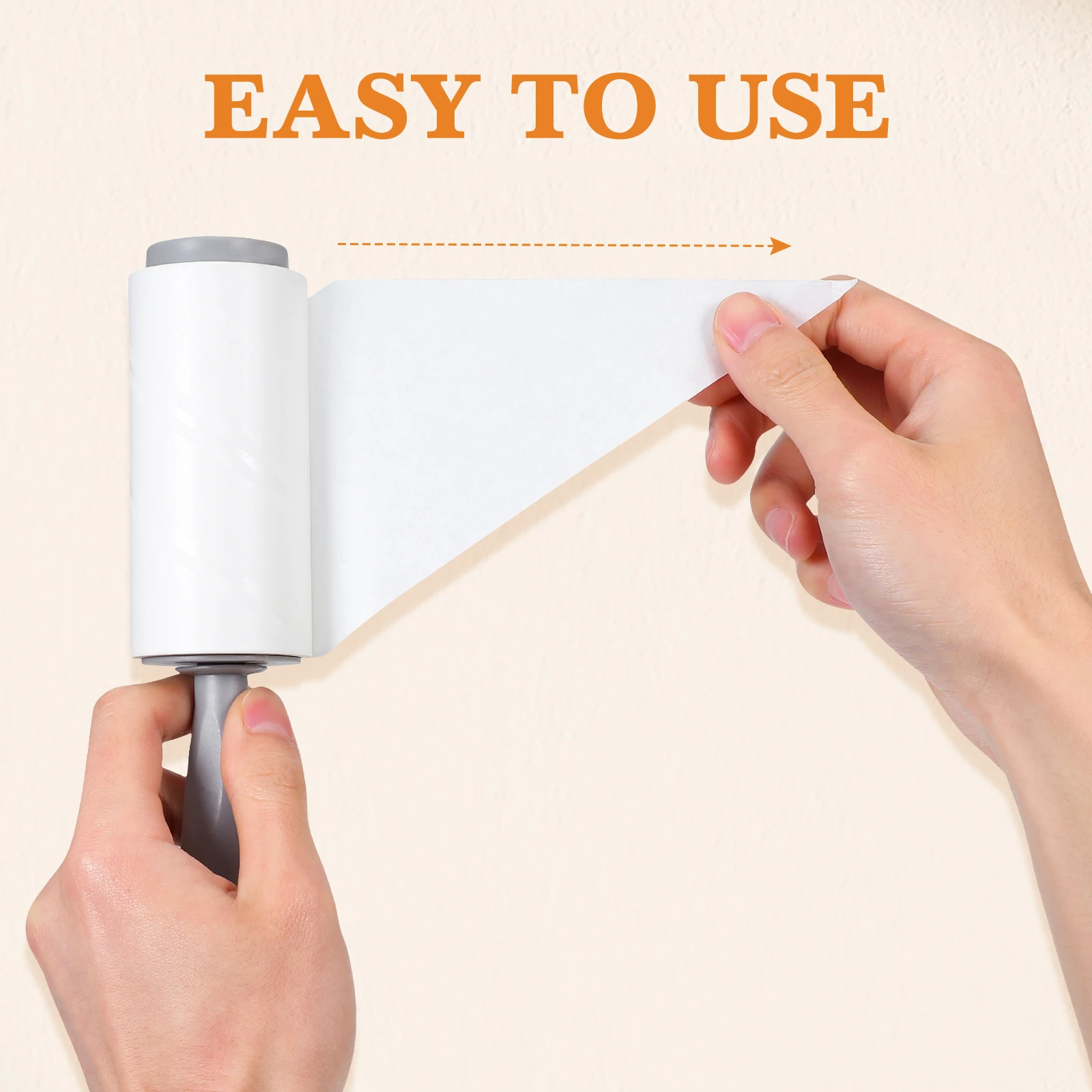 1pc Lint Roller Storage Secret Compartment for Hiding Cash Keys Valuables Portable Safe Container White Small Lightweight Stash