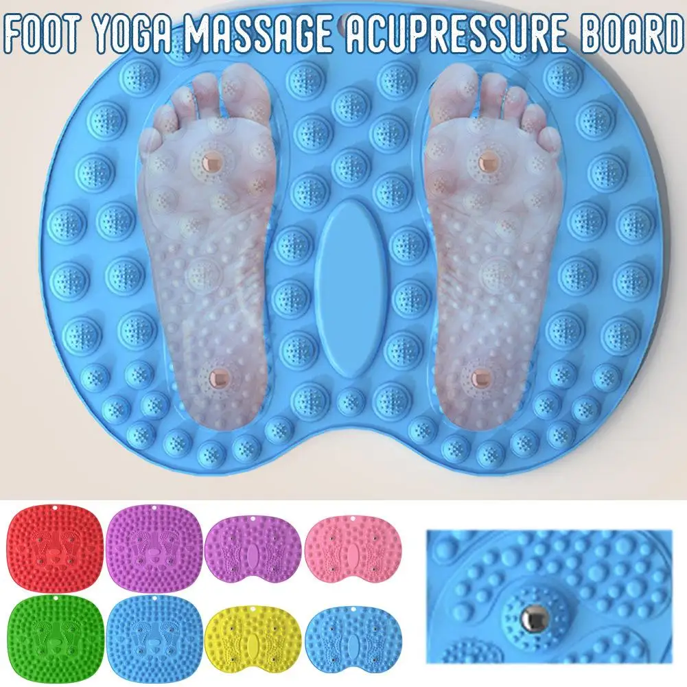 Fuß Massage Akupressur Matte Muskel Entspannung Akupunktur Fitness Pilates Matte Fuß Akupressur Hause Yoga Massage Accessori T0D2