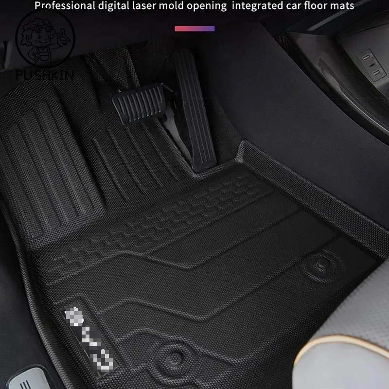 Car Floor Mats For BYD KING DMI Chazor Chaser 05 2024 car waterproof non-slip floor mat TPE modified car accessories foot pad