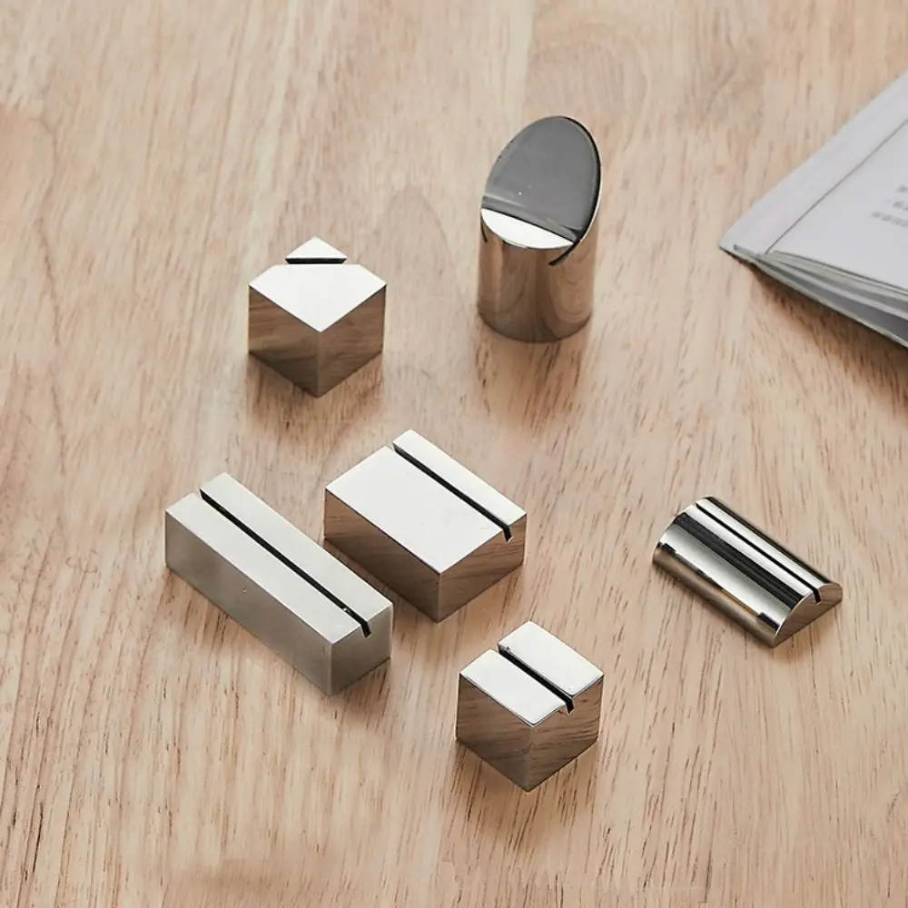 ที่ใส่เมนูแบบสแตนเลส ที่ใส่การ์ด ที่ใส่เมนูแบบสร้างสรรค์ ที่ใส่ป้ายแข็ง ที่ใส่หมายเลขโต๊ะ