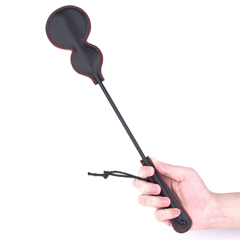 40 سنتيمتر بولي Leather الجلود ركوب الخيل المحاصيل الفروسية فلوجر الردف سوط لعب الأدوار عصا التدريب لركوب الخيل #1