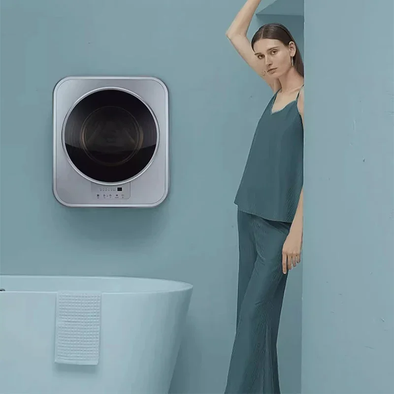 Wall Mounted Washing Machine Mini Automatic Laundry Machine for Baby Clothes High Temperature Boiling Washing Sterilize