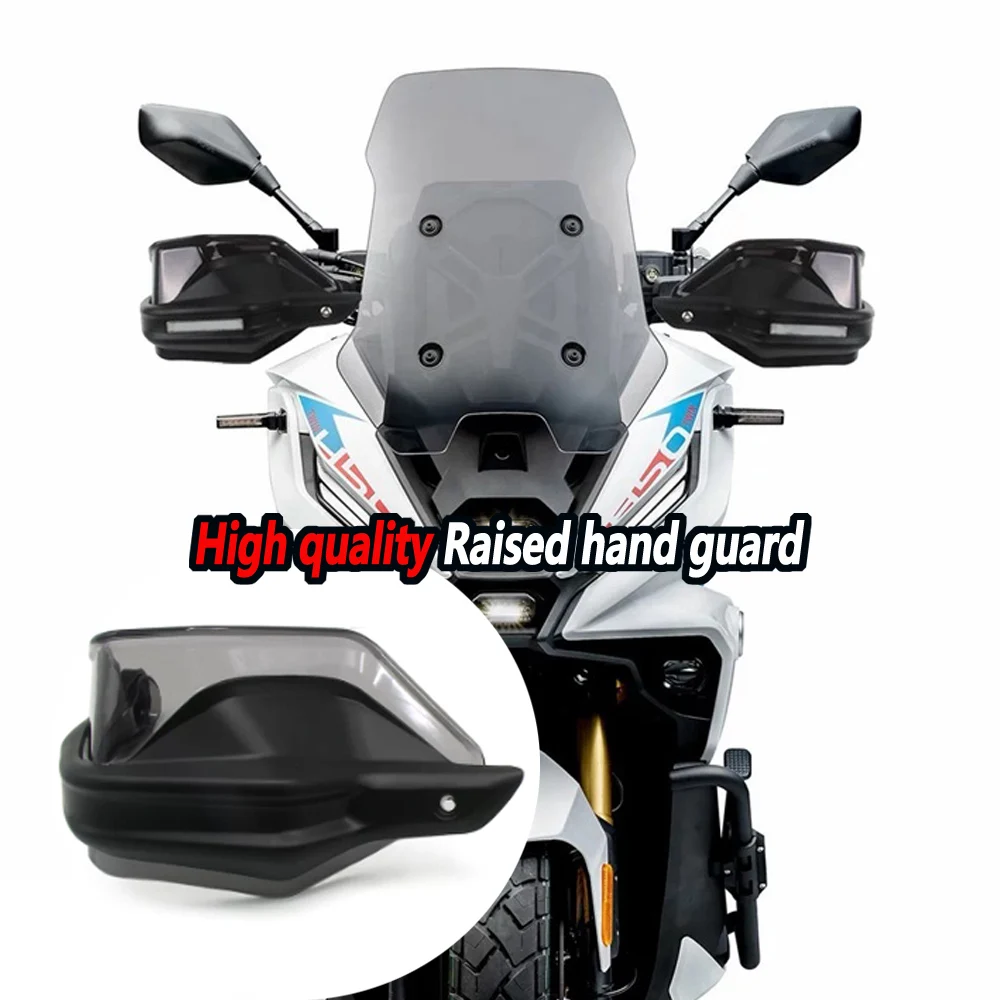 For Voge SR450X LX400T handlebar windshield handguard modification handlebar windshield brake handguard raised windshield cover