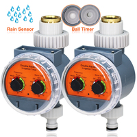 MUCIAKIE Type A Rain Sensor Ball Valve Timer Automatic Watering Irrigation Controller Waterproof Hose System Work Zero Pressure