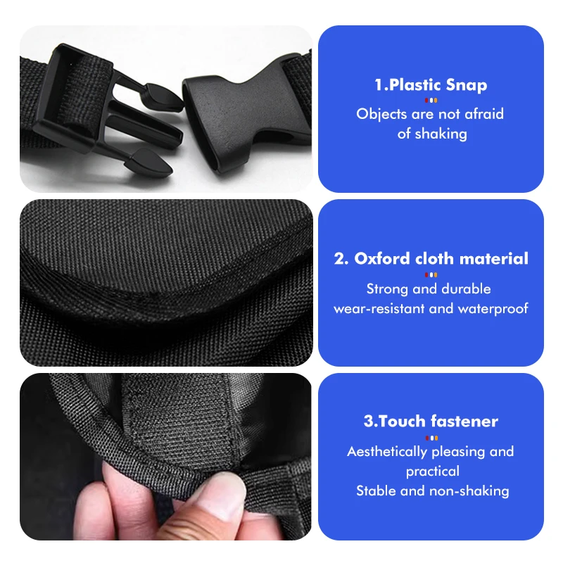 Car Seat Back Storage Leather Multifunction Tissue Storage Box For Nissan GTR NISMO JDM R32 R33 R34 Teana Skyline Kawasaki view 3